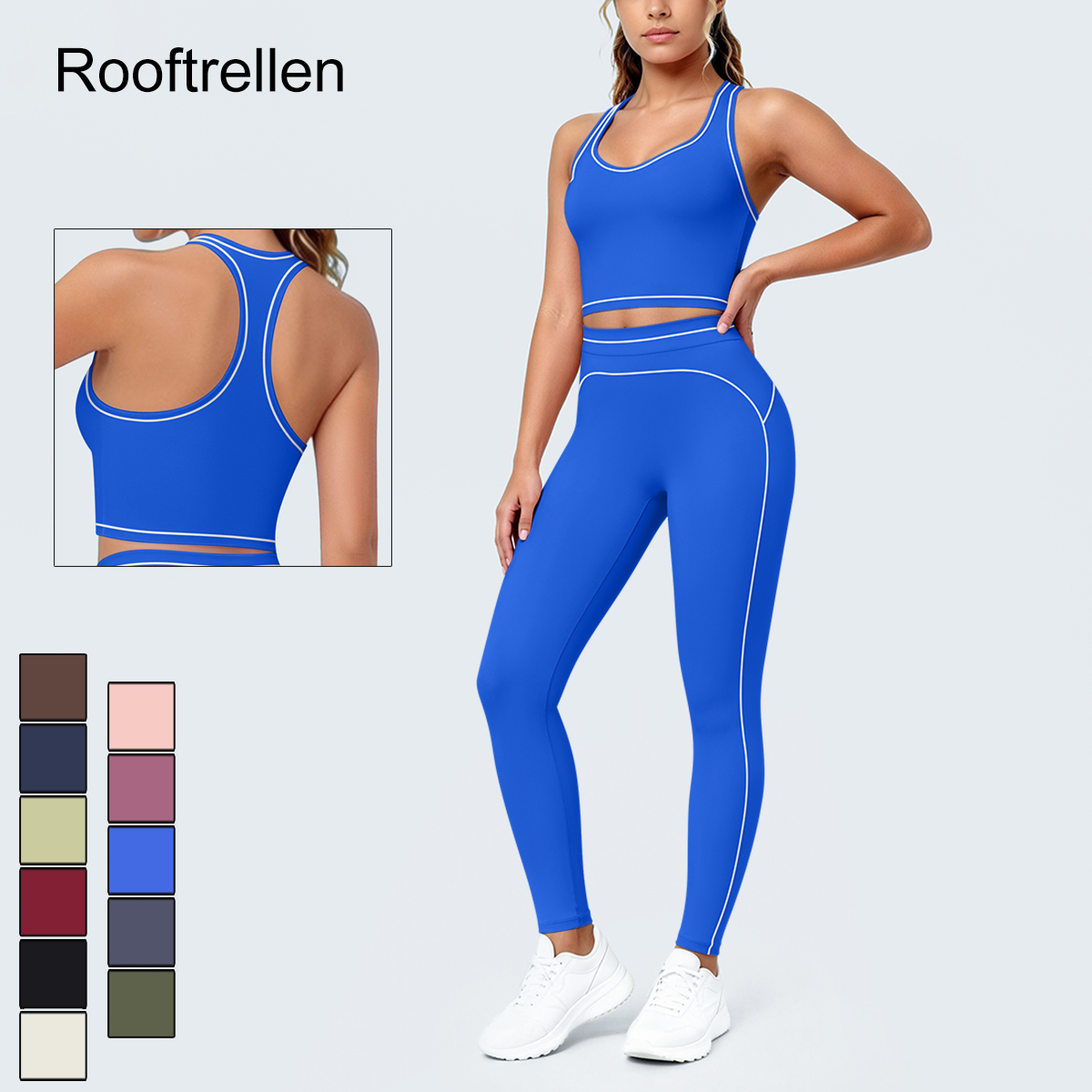 Yoga Fitness Zumba - Damen Sommer Fitness Yoga Set Atmungsaktive