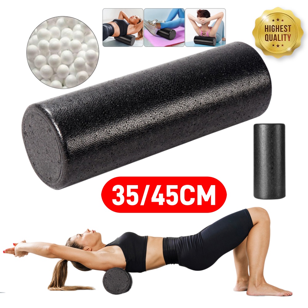 Yoga Fitness Exercises - 35/45CM EPP Yoga-Schaumstoffrolle für Fitness, Tragbare