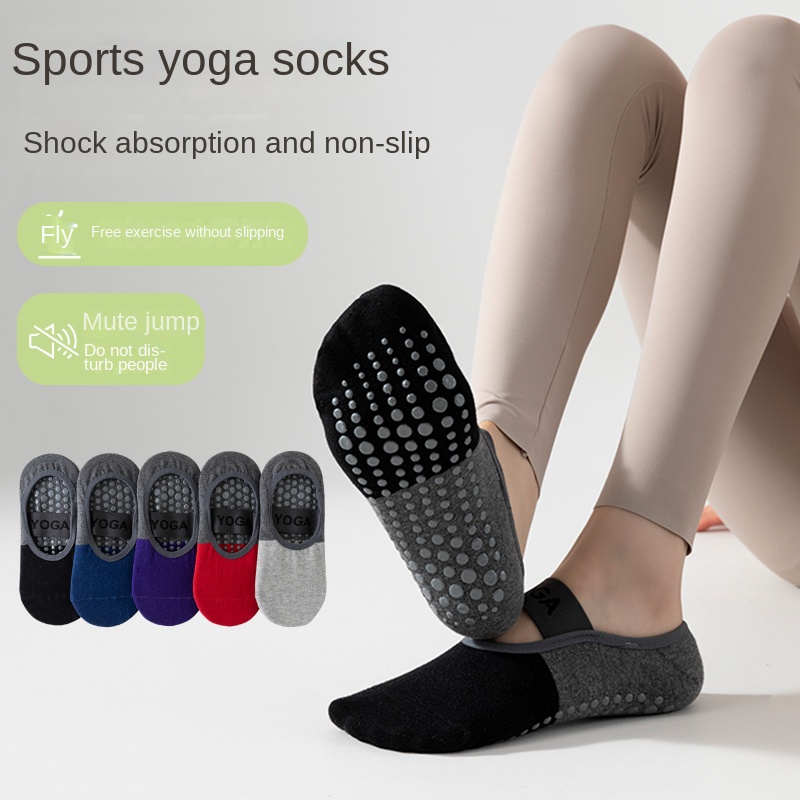 Fitness Yoga & Kickfit - 5 Paar Cross-Border Professional Yoga-Socken, Baumwollsocken