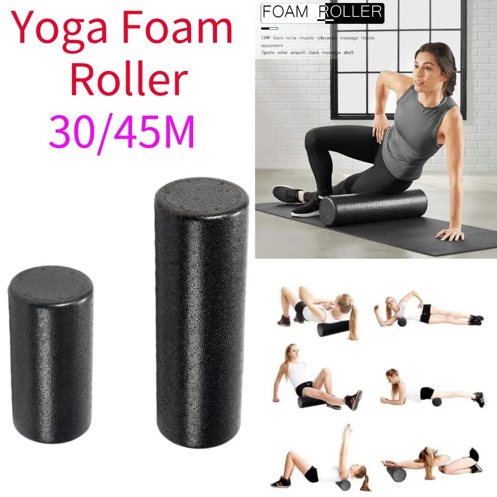 Yoga Fitness Exercises - Yoga Pilates Schaumstoffrolle Massage-Übungsrolle Trainings-Gym-Rückenrolle Fitnessgerät