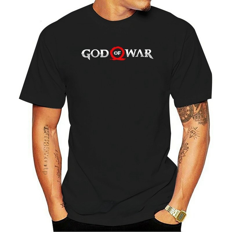 Yoga Fitness Videos Free - Herren God of War Gaming T-Shirt,