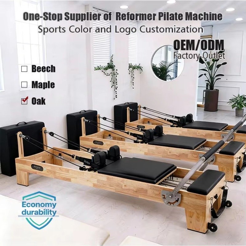 Yoga Fitness Exercises - Pilates Reformer Körpertrainingsgerät Yoga-Maschine Pilates-Bett Sport-Fitness