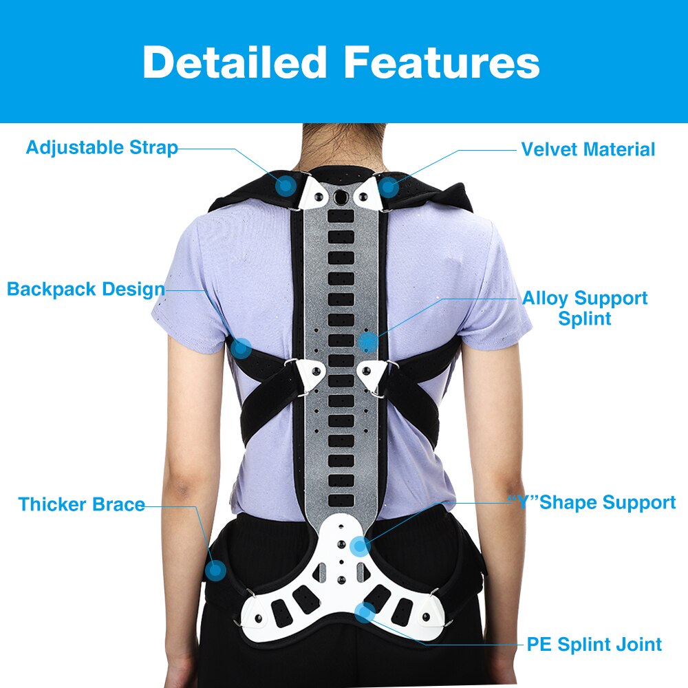 Posture Corrector Back - Lendenwirbel-Haltungskorrektur-Gurt gegen Buckel, Orthopädische Unterstützung zur