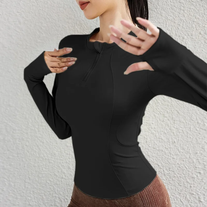 Yoga Fitness Girl - Cloud Hide Lauf- und Yoga-Shirt für