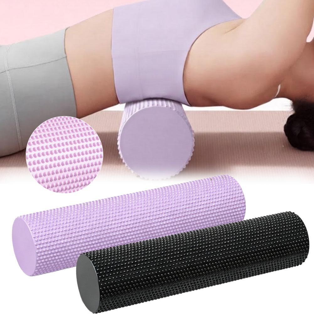 Yoga Fitness Exercises - EVA Hochdichte Yoga-Schaumstoffrolle 45cm, Fitness Muskelmassage