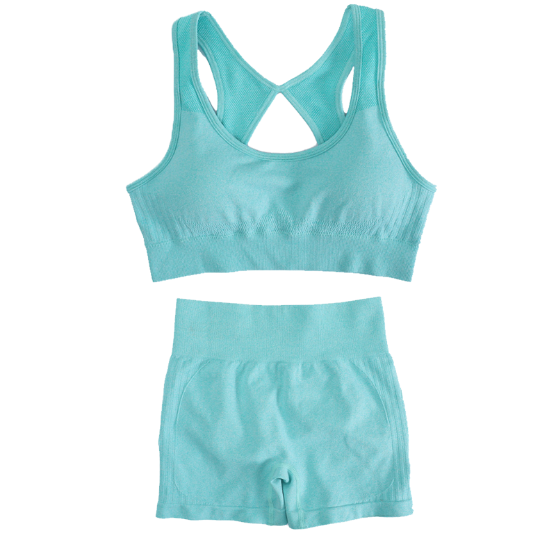 Fitness Yoga & Kickfit - Damen Sport Fitness Yoga Anzug Set