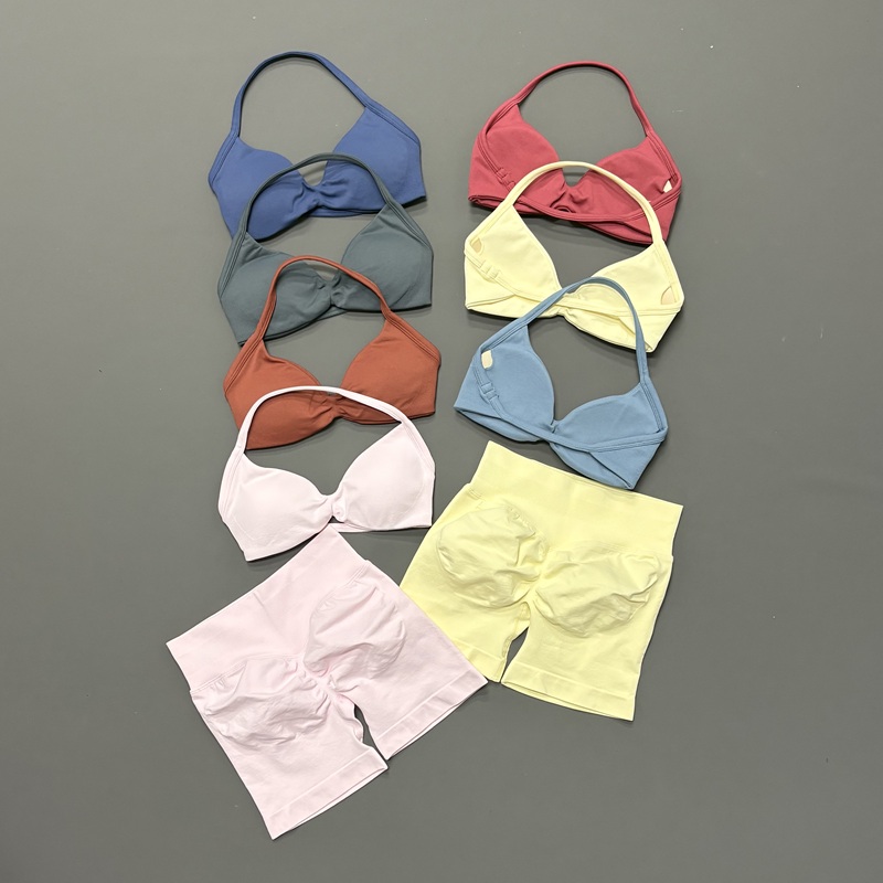 Yoga Fitness Zumba - 2-teiliges HISTELLO Sportset für Damen, nahtloser