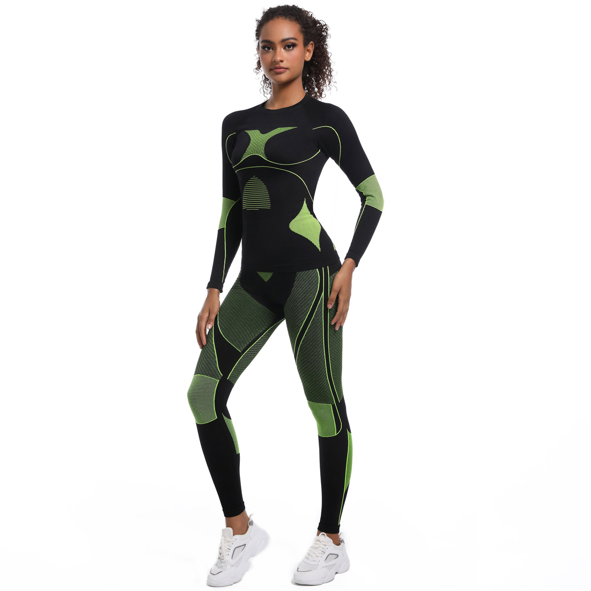 Frauen Mädchen Skifahren Unter – Yoga Fitness Girl Bewertung und Preis
