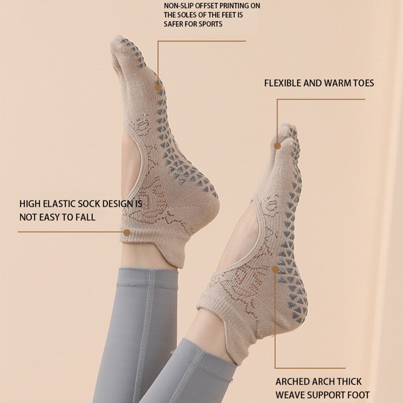 Frauen Yoga Zehen socken hochw – Yoga Fitness Girl Bewertung und Preis