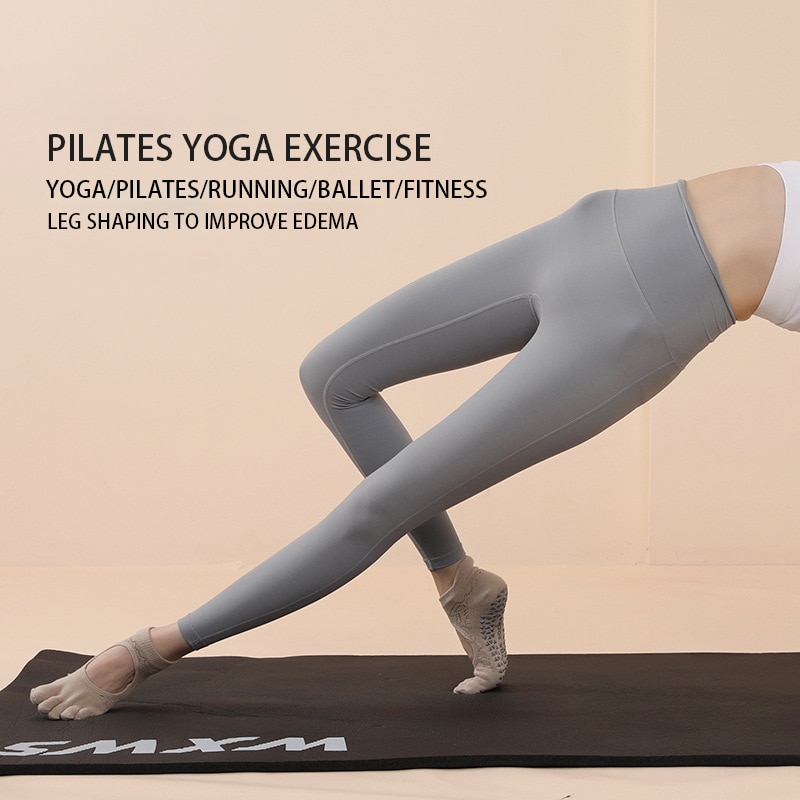 Frauen Yoga Zehen socken hochw – Yoga Fitness Girl Bewertung und Preis