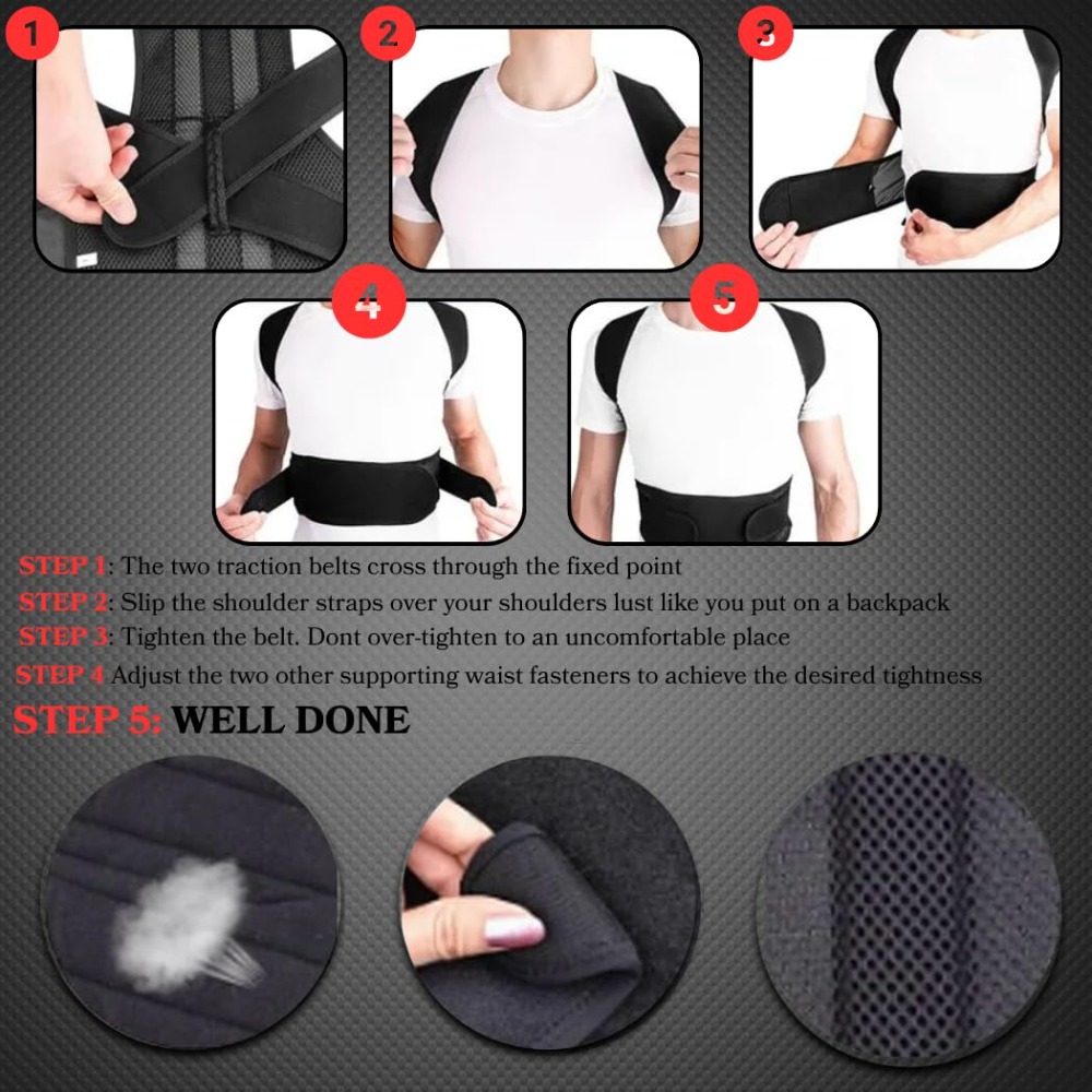 Haltungskorrektur für Männer & – Posture Corrector Back Bewertung und Preis