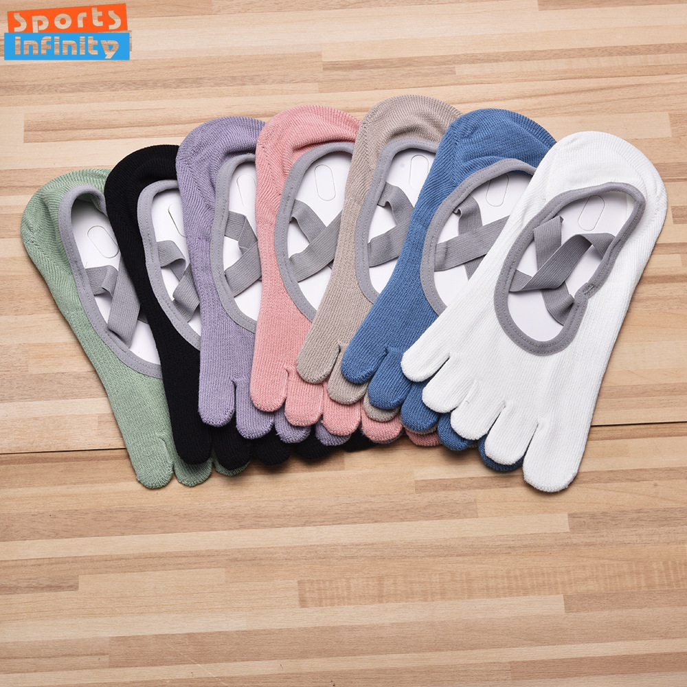 Damen-Riemen-Fünf-Finger-Anti- – Yoga Fitness Girl Bewertung und Preis