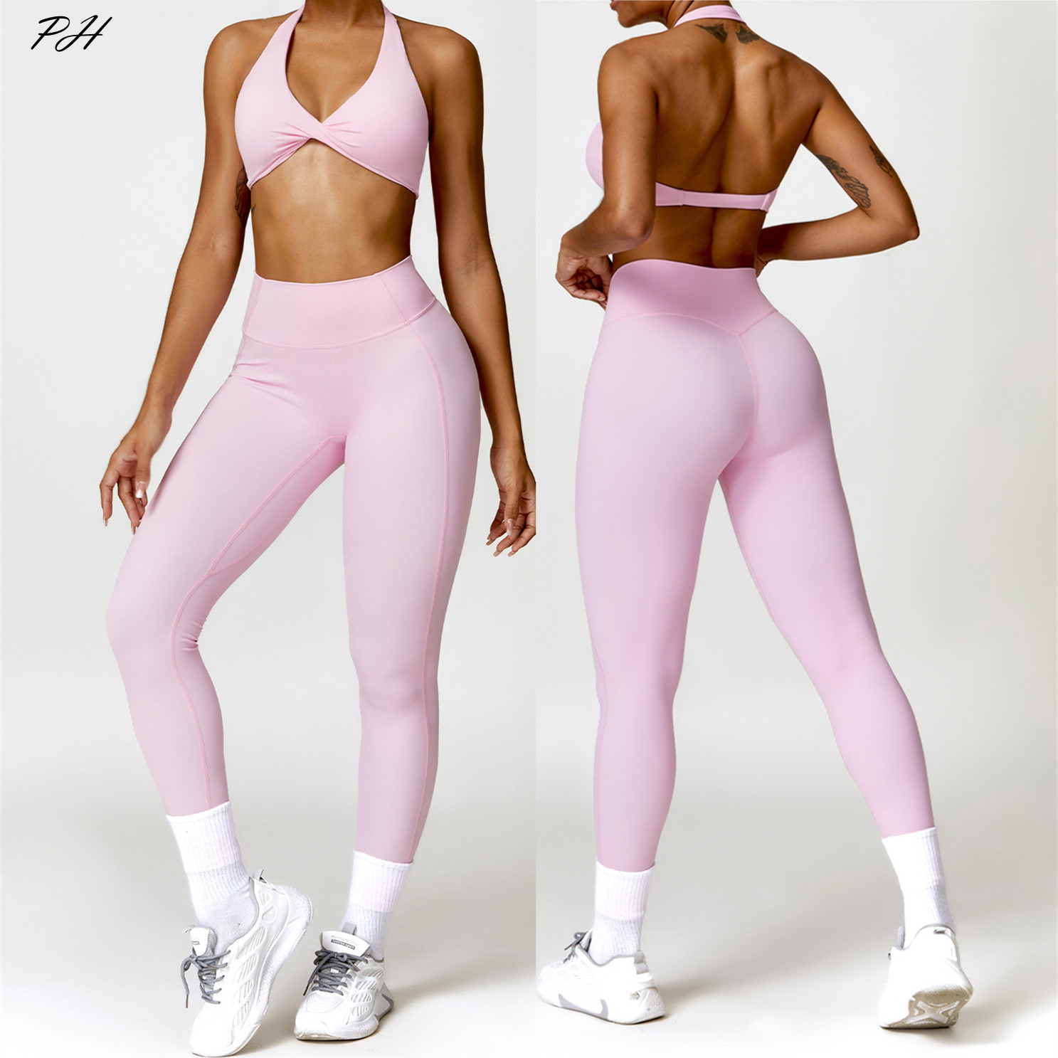 2 Stück Yoga-Set nackt Gefühl  – Yoga Fitness Zumba Bewertung und Preis