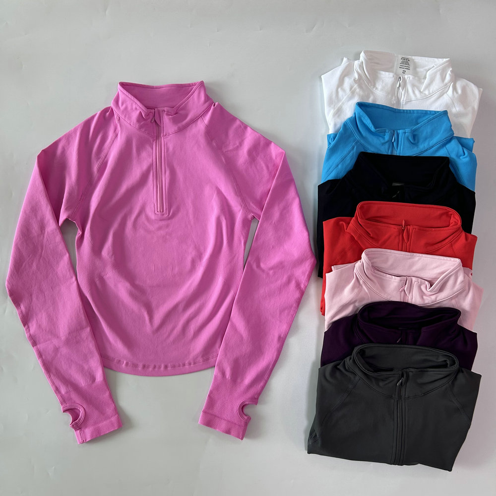 No Logo Yoga-Jacke mit halbem  – Fitness Yoga & Kickfit Bewertung und Preis