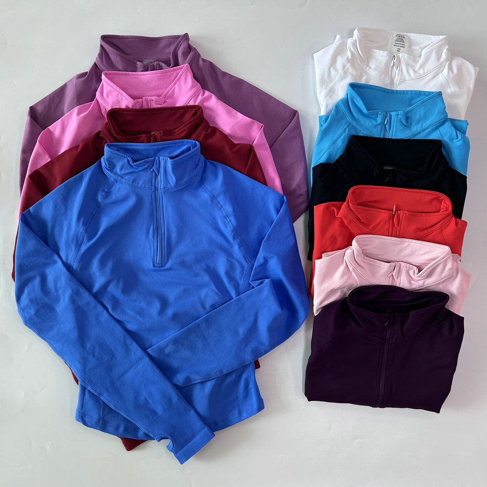 No Logo Yoga-Jacke mit halbem  – Fitness Yoga & Kickfit Bewertung und Preis