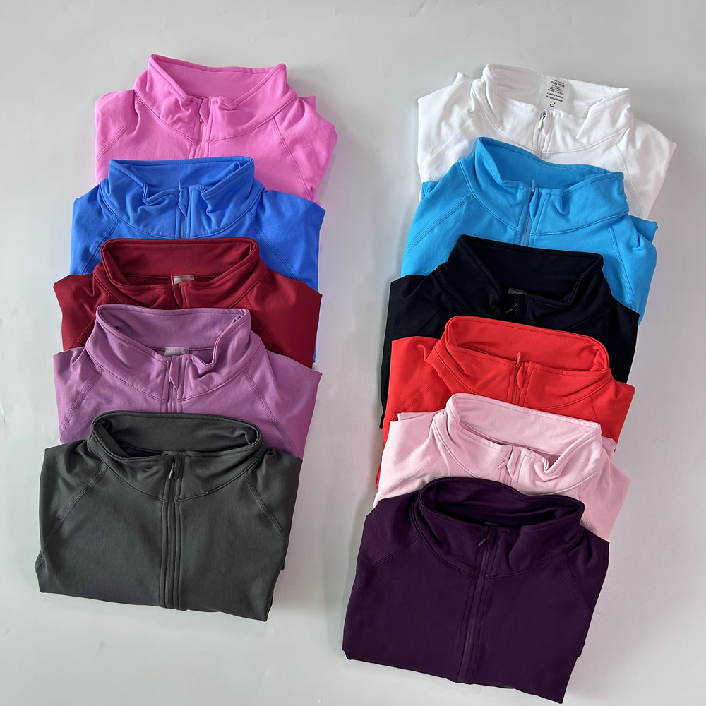 No Logo Yoga-Jacke mit halbem  – Fitness Yoga & Kickfit Bewertung und Preis